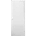 Дверное полотно  VERDA ДГ21-07 белое  2000х600*40мм с четвертью