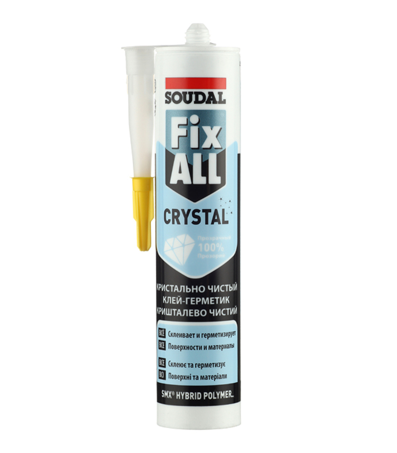 Клей герметик. Клей-герметик Soudal Fix all, 290 мл. Прозрачный клей-герметик Fix all Crystal 290 мл.. Клей-герметик Soudal Fix all Crystal. Клей-герметик Soudal Fix all High Tack, белый, 290 мл.