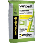 Шпаклевка  финишная WEBER Vetonit LR+  20 кг