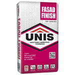 Шпатлевка фасадная финишная Fasad Finis  белый Юнис, 20 кг
