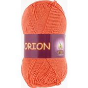 Пряжа Орион (Orion Vita Cotton), 50 г / 170 м, 4569 оранжевый