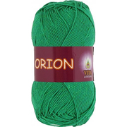 Пряжа Орион (Orion Vita Cotton), 50 г / 170 м, 4576 ярко-зеленый
