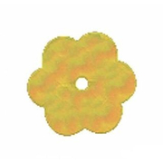 Пайетки «фигурки» Астра цветочки 10 мм (уп. 10 г) 91 желтый