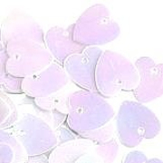 Пайетки «фигурки» Колибри снежинки (уп. 10 г) 11 розово-сиреневый