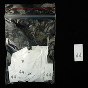 Размерники в пакетике (уп. 200 шт.) №44 белый
