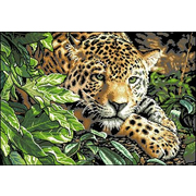 Рисунок на канве Гелиос Ф-040 «Леопард» 35,5*46,5 см