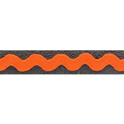 Тесьма вьюнчик 5 мм (рул. 25 м) оранжевый