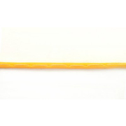 Шнур кожа иск. 3 мм (уп. 30 м) перламутровый желтый