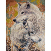 Набор для вышивания Овен №711 «Волчья верность» 30*40 см
