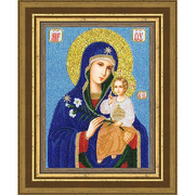 Набор для вышивания Золотое руно РТ-046 «Икона Божией Матери Неувядаемый цвет» 19,1*26,6 см