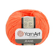 Пряжа Джинс (YarnArt Jeans), 50 г / 160 м, 61 коралл