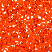 Бисер Preciosa Чехия (уп. 5 г) 90030 т.-оранжевый прозрачный