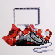 Набор для вышивания бисером Бисеринка Б-0067 «Кот с мышкой» 12*11 см