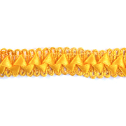 Тесьма отделочная 17 мм «Самоса» (уп. 18 м) 023 жёлтый