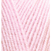 Пряжа СуперЛана Класик (SuperLana Klasik), 100 г / 280 м, 518 розовая пудра х