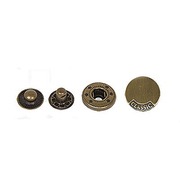 Кнопки Гамма JK-001 12,5 мм 12 бронза