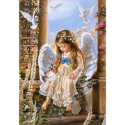Набор для вышивания Гелиос АА-004 «Ангелочек» 30*40 см
