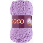 Пряжа Коко Вита (Coco Vita Cotton), 50 г / 240 м, 3869 сирен.