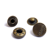 Кнопки Гамма JK-007 12,5 мм 12 бронза