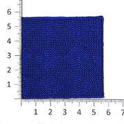 Термоаппликация AD1426 «Квадрат» 6*6 см т. синий