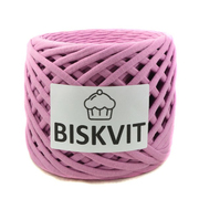 Пряжа Бисквит (Biskvit) (ленточная пряжа) ирис