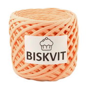 Пряжа Бисквит (Biskvit) (ленточная пряжа) персик