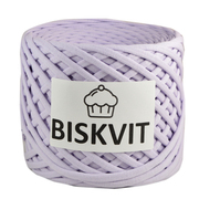 Пряжа Бисквит (Biskvit) (ленточная пряжа) сирень ИМ