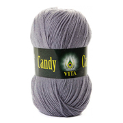 Пряжа Канди (Candy Vita), 100 г / 178 м 2509 серо-сиреневый