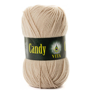 Пряжа Канди (Candy Vita), 100 г / 178 м 2518 бежвый