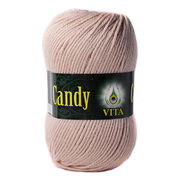 Пряжа Канди (Candy Vita), 100 г / 178 м 2545 пыльная роза ИМ