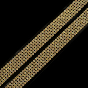 Стразы клеевые для украшения изделий 5 мм уп.368 шт 03 желтый