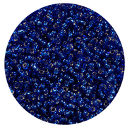 Бисер Астра (уп. 20 г) №0028 синий с серебряным центром