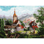 Набор для вышивания Риолис №1701 «Монастырь Шоненверт» 40*30 см