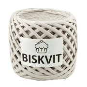 Пряжа Бисквит (Biskvit) (ленточная пряжа) перламутр