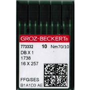 Иглы пром. маш. Groz-Beckert 134/DP5 № 70 (уп. 10 шт.) 717465