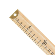 Метр деревянный 1м, см/дюймы 1217321
