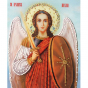Набор для вышивания Золотое руно РТ-133 «Икона Архангела Михаила» 12,5*15 см