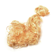 Волосы для кукол (кудри) Элит TBY36814 В-50 см L-30 см (уп 2 шт) Р612 золотистый блонд