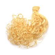 Волосы для кукол (кудри) Элит TBY36815 В-50 см L-30 см (уп 2 шт) блонд