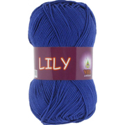 Пряжа Лили (Lily Vita Cotton), 50 г / 125 м, 1617 ярко-синий
