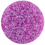 Бисер Астра (уп. 20 г) №2209 фиолетовый с цветным центром