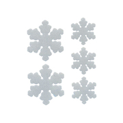Светоотражающие наклейки на одежду 547538  «Снежинки»