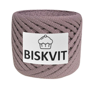 Пряжа Бисквит (Biskvit) (ленточная пряжа) пыльная роза 3
