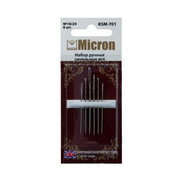 Иглы ручные Micron KSM-701 (уп. 6 шт) набор синельных игл