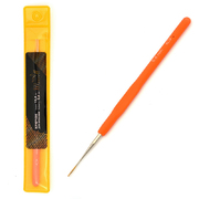 Крючок вязальный Maxwell Gold MAXW.8200 пластиковая ручка 0,8 с золотой головкой