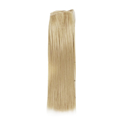 Волосы для кукол (трессы) Прямые 2294915 В-100 см L-25 см цв.613А блонд
