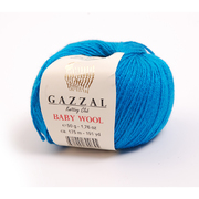 Пряжа Бэби Вул  (Baby Wool Gazzal ), 50 г / 175 м  822 м. волна