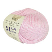 Пряжа Бэби Вул XL (Baby Wool XLGazzal ), 50 г / 100 м  845 розовый