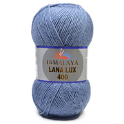 Пряжа Лана люкс 400 (Himalaya Lana Lux 400),  100 г/ 400  22025 джинс