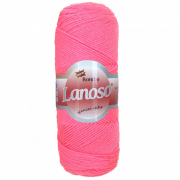 Пряжа Бонито (Lanoso Bonito ),  100 г / 300 м  0933 розовый
